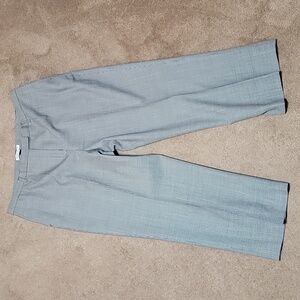 Pendleton Light Gray Cropped Dress Pants